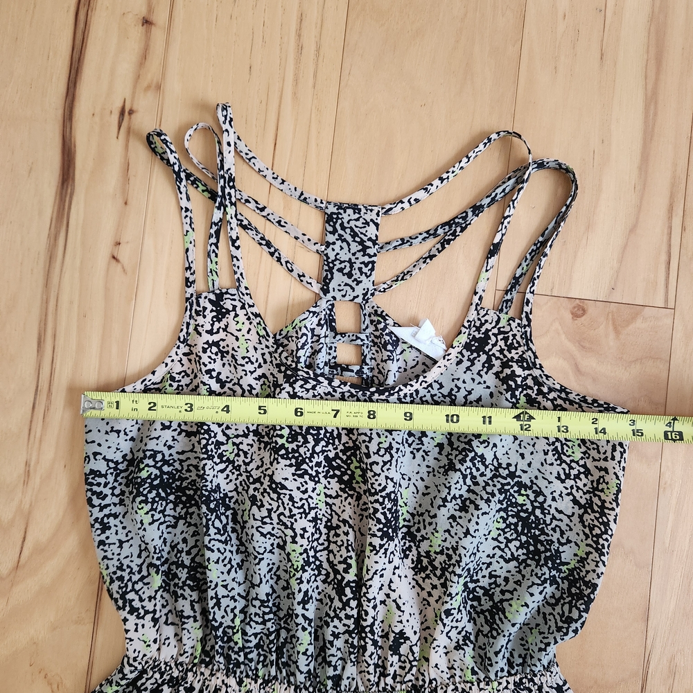 BCBGeneration Multicolor High-Low Racerback Dress - Picture 5 of 6